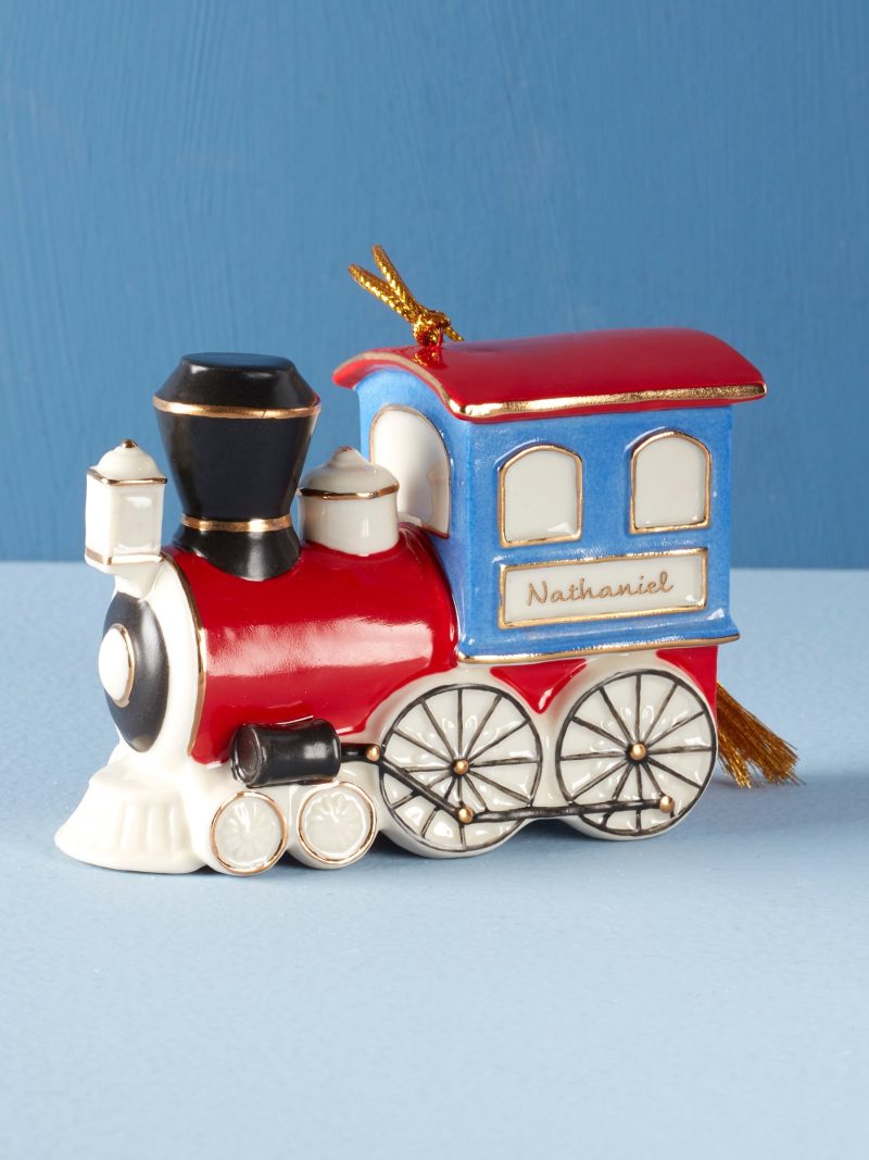 Personalized Train Ornament