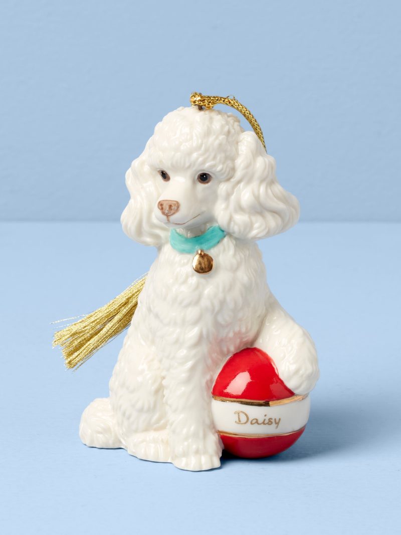 Personalized Poodle Ornament